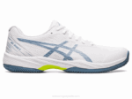 Asics Gel Juego 9 Arcilla Blanco Azul Acero Rendimiento y Comodidad