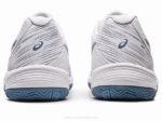 Asics Gel Juego 9 Arcilla Blanco Azul Acero Rendimiento y Comodidad - Image 5