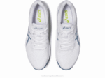 Asics Gel Juego 9 Arcilla Blanco Azul Acero Rendimiento y Comodidad - Image 6