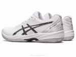 Asics gel-juego 9 arcilla blanco negro rendimiento y estilo - Image 3