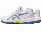 Asics gel juego 9 grado escolar blanco azul acero - Image 3