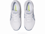 Asics gel juego 9 grado escolar blanco azul acero - Image 6