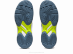 Asics gel juego 9 grado escolar blanco azul acero - Image 7