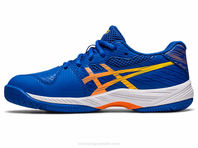 Asics gel-juego 9 grado escuela azul atún melocotón rendimiento excelente - Image 4