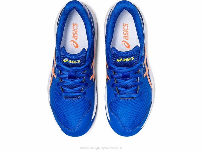 Asics gel-juego 9 grado escuela azul atún melocotón rendimiento excelente - Image 6