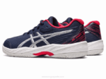 Asics Gel Juego 9 Grado Escuela Medianoche Plata Brillante - Image 3