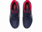 Asics Gel Juego 9 Grado Escuela Medianoche Plata Brillante - Image 6