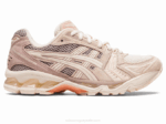 Asics gel-kayano 14 melocotón blanco crema comodidad y estilo