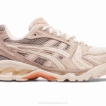 Asics gel-kayano 14 melocotón blanco crema comodidad y estilo