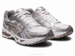 Asics Gel Kayano 14 Zapatillas Blancas Roca Lunar Comodidad y Estilo - Image 2