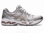 Asics Gel Kayano 14 Zapatillas Blancas Roca Lunar Comodidad y Estilo