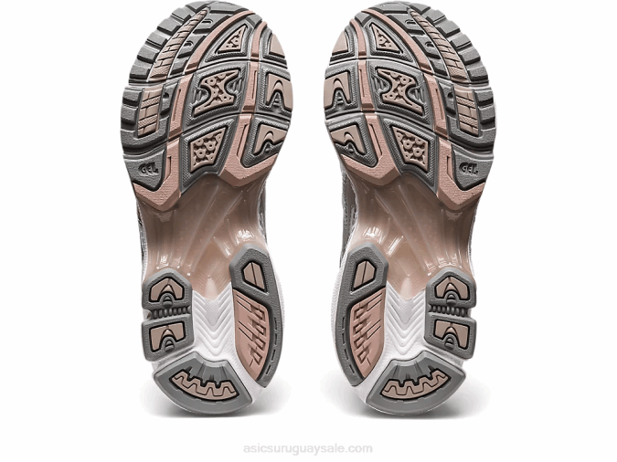 Asics Gel Kayano 14 Zapatillas Blancas Roca Lunar Comodidad y Estilo - Image 7