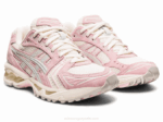 Asics Gel Kayano 14 Zapatillas Crema y Sal Rosa Confort y Estilo - Image 2