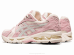 Asics Gel Kayano 14 Zapatillas Crema y Sal Rosa Confort y Estilo - Image 3