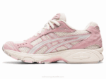 Asics Gel Kayano 14 Zapatillas Crema y Sal Rosa Confort y Estilo - Image 4
