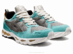 Asics Gel Kayano 21 Zapatillas Verde Azulado Plata Pure Running - Image 2
