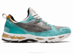 Asics Gel Kayano 21 Zapatillas Verde Azulado Plata Pure Running