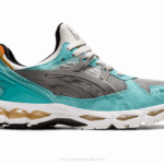 Asics Gel Kayano 21 Zapatillas Verde Azulado Plata Pure Running