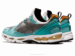 Asics Gel Kayano 21 Zapatillas Verde Azulado Plata Pure Running - Image 3