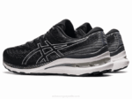 Asics Gel Kayano 28 Ancho Zapatillas Running Blanco Negro - Image 3