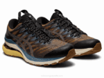 Asics Gel Kayano 28 Antracita Oro Antiguo Confort y Estilo - Image 2