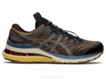 Asics Gel Kayano 28 Antracita Oro Antiguo Confort y Estilo