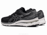 Asics Gel Kayano 28 Estrecho Zapatillas Running Blanco Negro - Image 3