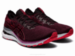 Asics Gel Kayano 28 MK Zapatillas Marte Profundo Rojo Eléctrico - Image 2