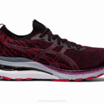 Asics Gel Kayano 28 MK Zapatillas Marte Profundo Rojo Eléctrico