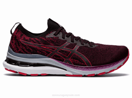 Asics Gel Kayano 28 MK Zapatillas Marte Profundo Rojo Eléctrico