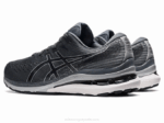 Asics Gel Kayano 28 Zapatillas Ancho Gris Negro Comodidad Estilo - Image 3
