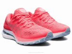 Asics Gel Kayano 28 Zapatillas Coral Ardiente y Niebla - Image 2