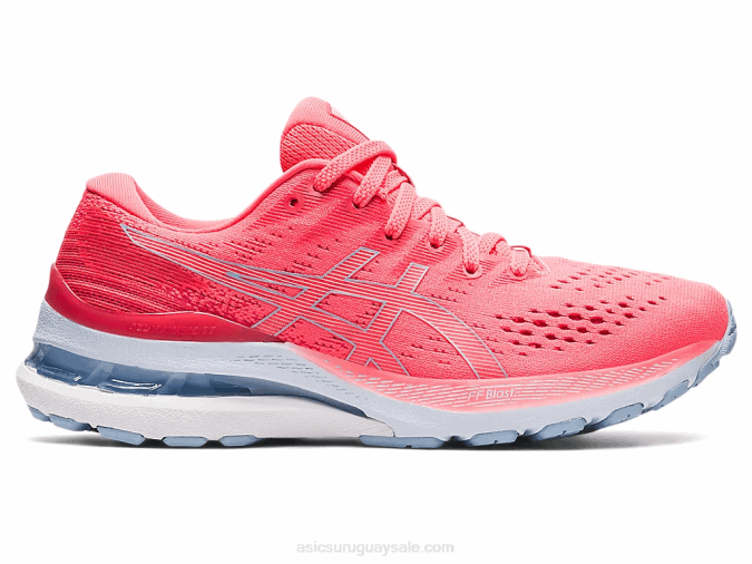 Asics Gel Kayano 28 Zapatillas Coral Ardiente y Niebla - Image 1