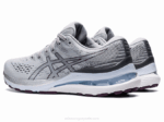 Asics Gel Kayano 28 Zapatillas Gris Piedmont Ciruela Oscuro - Image 3