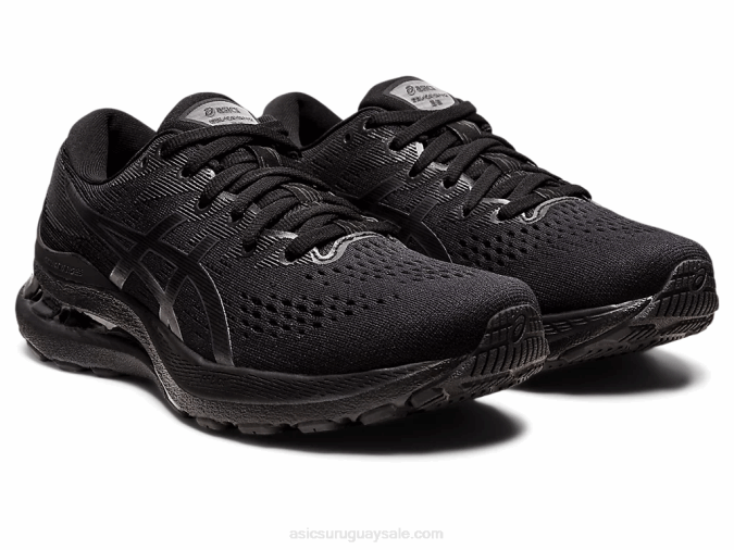 Asics Gel Kayano 28 Zapatillas Negras y Grises para Correr - Image 2