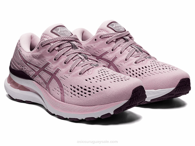 Asics Gel Kayano 28 Zapatillas Rosa Blanco Confort y Estilo - Image 2