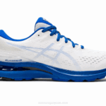 Asics Gel Kayano 28 Zapatillas Running Blancas Azules