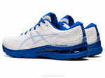Asics Gel Kayano 28 Zapatillas Running Blancas Azules - Image 3