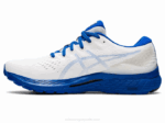 Asics Gel Kayano 28 Zapatillas Running Blancas Azules - Image 4