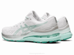 Asics Gel Kayano 28 Zapatillas Running Blanco Verde Oasis - Image 3