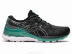 Asics Gel Kayano 28 Zapatillas Running Negro Salvia Confort y Estilo