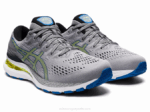 Asics Gel Kayano 28 Zapatillas Verde Peligro Comodidad y Estilo - Image 2