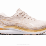 Asics gel-kayano 29 deportivas beige mineral y champán
