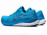 Asics gel-kayano 29 extra ancho azul blanco confort y soporte - Image 3
