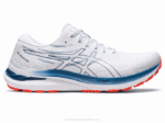 Asics gel-kayano 29 océano blanco profundo comodidad y rendimiento