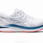 Asics gel-kayano 29 océano blanco profundo comodidad y rendimiento