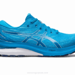 Asics Gel Kayano 29 Zapatillas Ancho Isla Azul Blanco