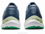 Asics Gel Kayano 29 Zapatillas Azul Acero Ralladura Lima - Image 5