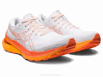 Asics Gel Kayano 29 Zapatillas Blanco Naranja Comodidad y Estilo - Image 2