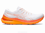 Asics Gel Kayano 29 Zapatillas Blanco Naranja Comodidad y Estilo